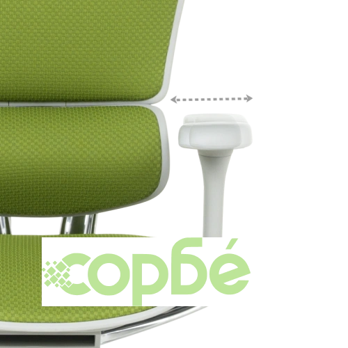 Ергономичен Стол ERGOHUMAN ELITE 2 - Зелен, Сива Рамка ➤ топ цена ➤ sorbe.bg