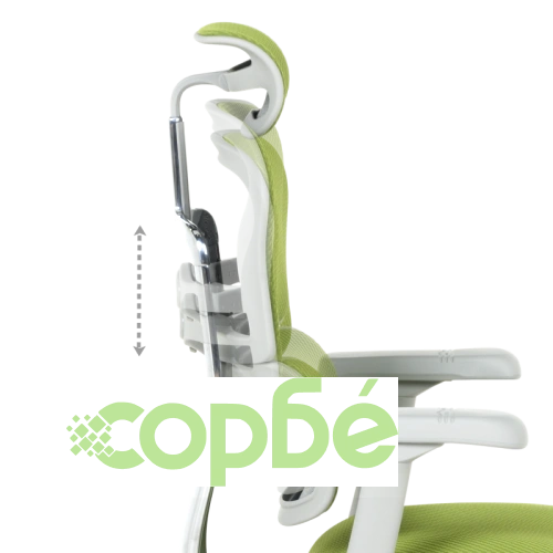 Ергономичен Стол ERGOHUMAN ELITE 2 - Зелен, Сива Рамка ➤ топ цена ➤ sorbe.bg