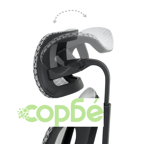 Ергономичен офис стол ERGOHUMAN IOO ELITE 2 - черен и сив ➤ топ цена ➤ sorbe.bg