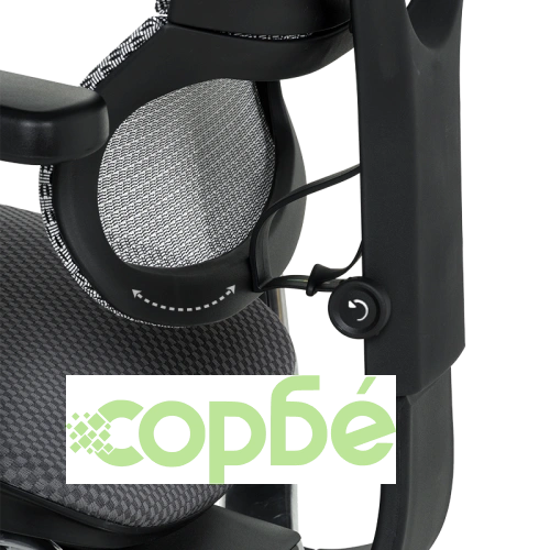 Ергономичен офис стол ERGOHUMAN IOO ELITE 2 - черен и сив ➤ топ цена ➤ sorbe.bg