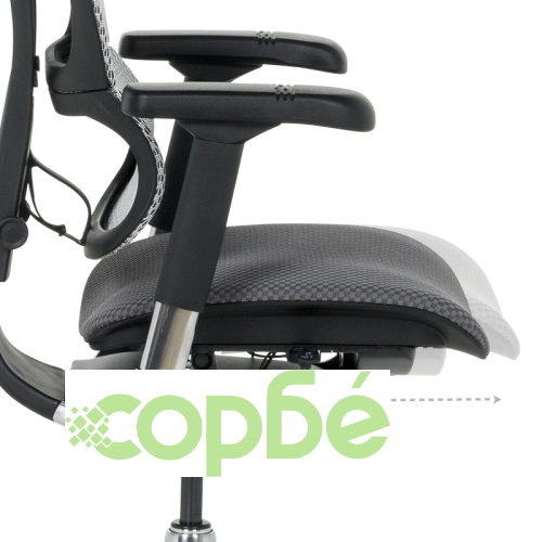 Професионален офис стол ERGOHUMAN IOO ELITE 2 - сив ➤ топ цена ➤ sorbe.bg