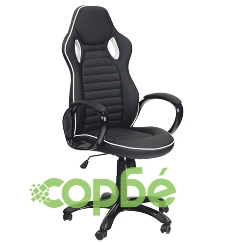 Геймърски стол Comfortino 7502 - черно-бял ➤ топ цена ➤ sorbe.bg