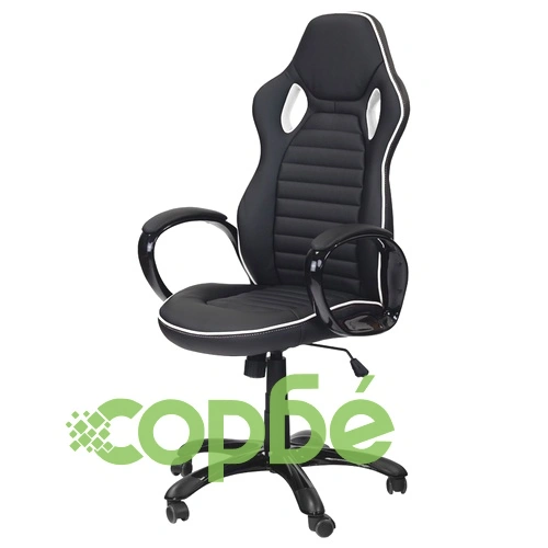 Геймърски стол Comfortino 7502 - черно-бял ➤ топ цена ➤ sorbe.bg