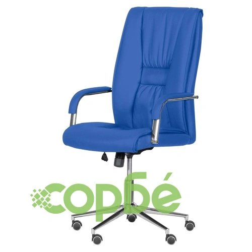 Президентски офис стол Comfortino 6500-1 - син ➤ топ цена ➤ sorbe.bg