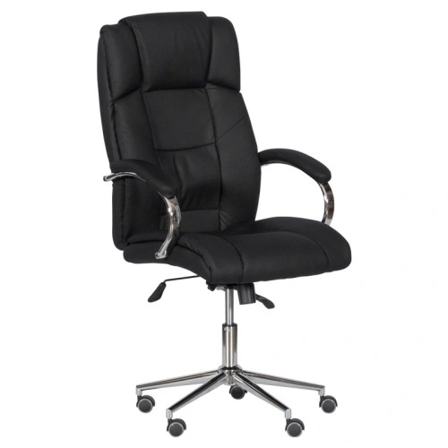 Президентски офис стол Comfortino 6506-1 - черен LUX ➤ топ цена ➤ sorbe.bg