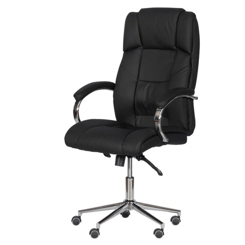 Президентски офис стол Comfortino 6506-1 - черен LUX ➤ топ цена ➤ sorbe.bg