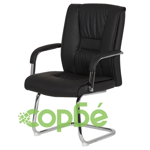 Посетителски стол Comfortino 6540 - черен LUX ➤ топ цена ➤ sorbe.bg