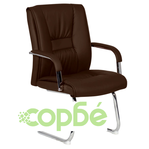 Comfortino 6540 Посетителски стол в кафяв цвят ➤ топ цена ➤ sorbe.bg