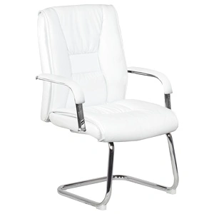 Посетителски стол Comfortino 6540 - бял