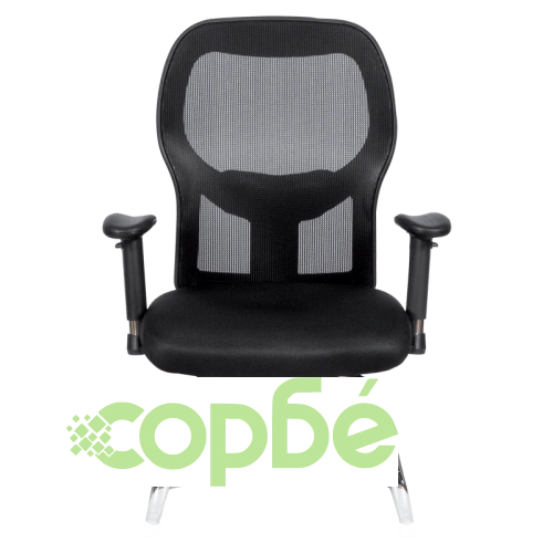 Черен Посетителски Стол Comfortino 7620 ➤ топ цена ➤ sorbe.bg