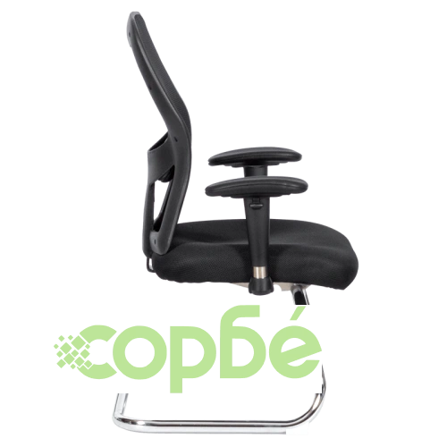 Черен Посетителски Стол Comfortino 7620 ➤ топ цена ➤ sorbe.bg