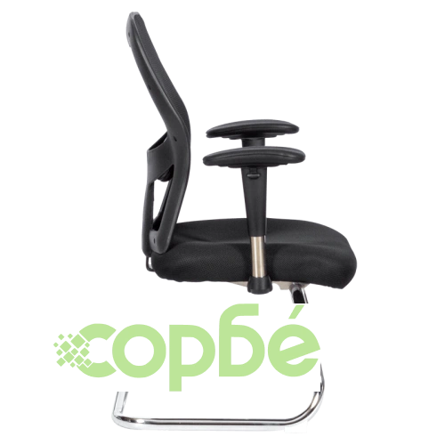 Черен Посетителски Стол Comfortino 7620 ➤ топ цена ➤ sorbe.bg