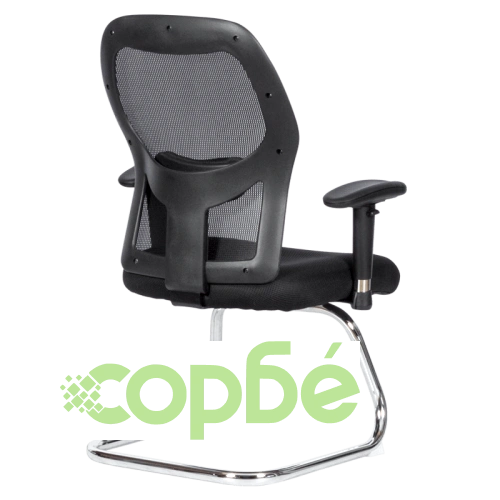 Черен Посетителски Стол Comfortino 7620 ➤ топ цена ➤ sorbe.bg