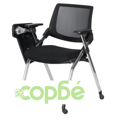 Черен Посетителски Стол Comfortino 1700 ➤ топ цена ➤ sorbe.bg