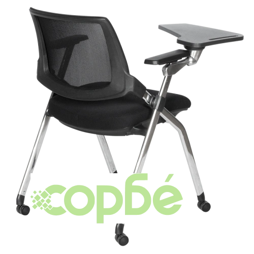 Черен Посетителски Стол Comfortino 1700 ➤ топ цена ➤ sorbe.bg