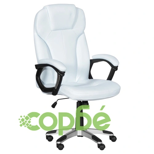 Президентски офис стол Comfortino 6514 - бял ➤ топ цена ➤ sorbe.bg