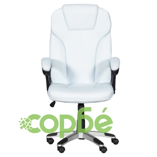 Президентски офис стол Comfortino 6514 - бял ➤ топ цена ➤ sorbe.bg