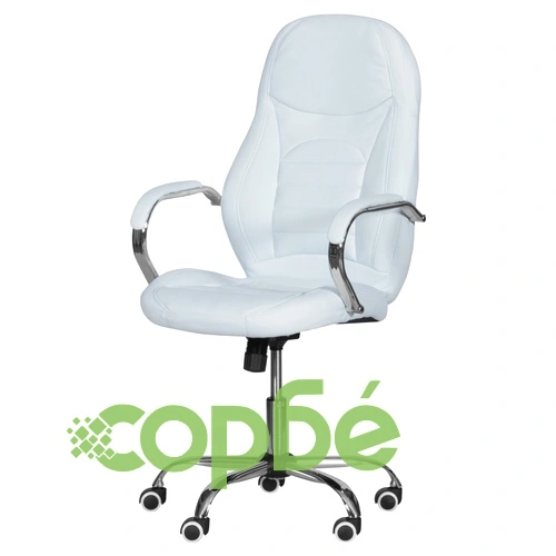 Президентски офис стол Comfortino 6515 - бял ➤ топ цена ➤ sorbe.bg