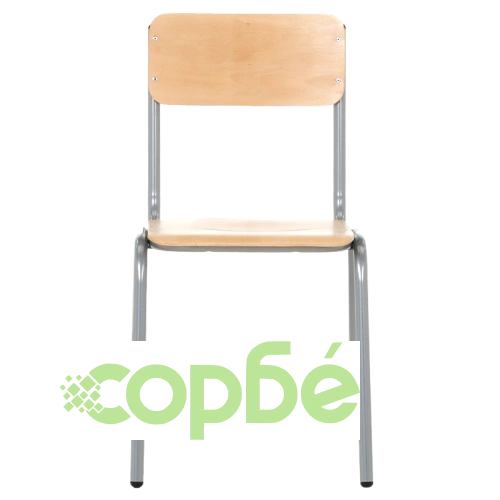 Посетителски Стол TASK H - Буково Дърво с Метална Конструкция ➤ топ цена ➤ sorbe.bg