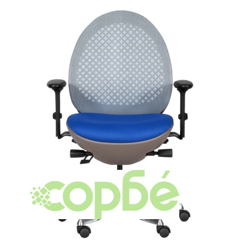 Кралско син работен офис стол OVE ➤ топ цена ➤ sorbe.bg