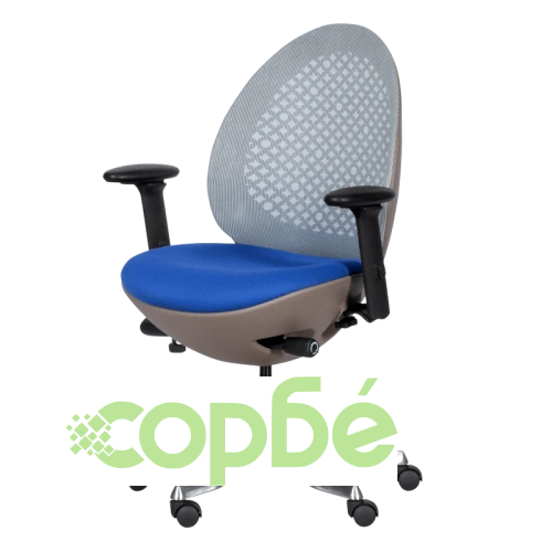 Кралско син работен офис стол OVE ➤ топ цена ➤ sorbe.bg