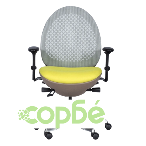 Ергономичен Офис Стол OVE в Горчичен Цвят ➤ топ цена ➤ sorbe.bg