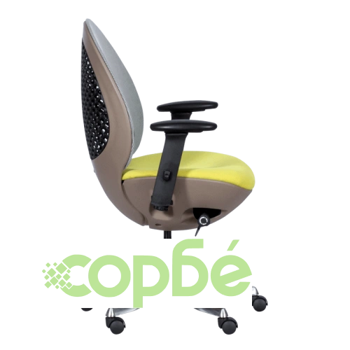 Ергономичен Офис Стол OVE в Горчичен Цвят ➤ топ цена ➤ sorbe.bg