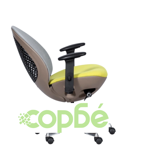 Ергономичен Офис Стол OVE в Горчичен Цвят ➤ топ цена ➤ sorbe.bg