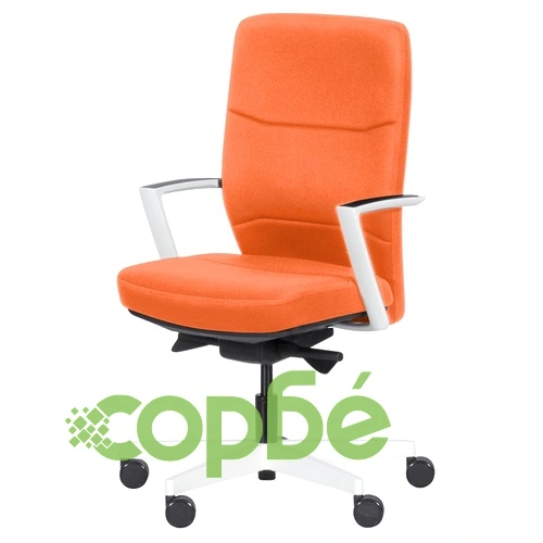 Ергономичен стол ROBIN - оранжев ➤ топ цена ➤ sorbe.bg