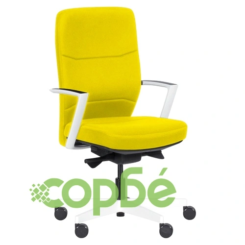 Ергономичен стол ROBIN - горчица ➤ топ цена ➤ sorbe.bg