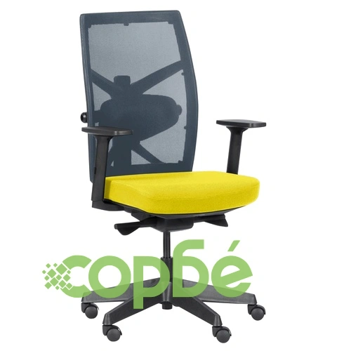 Ергономичен стол FREDO E - горчица ➤ топ цена ➤ sorbe.bg