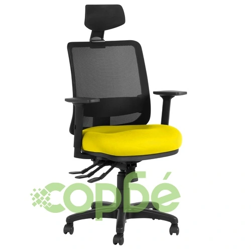 Ергономичен стол SEVERO - горчица ➤ топ цена ➤ sorbe.bg