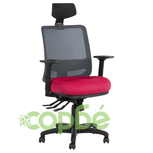 Ергономичен стол SEVERO - червен ➤ топ цена ➤ sorbe.bg