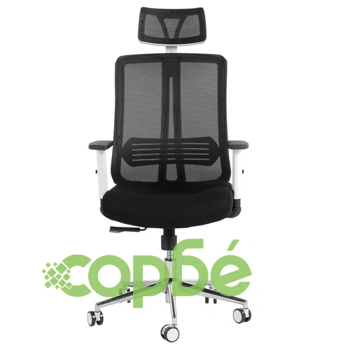 Президентски офис стол LORENA LUX - черен ➤ топ цена ➤ sorbe.bg