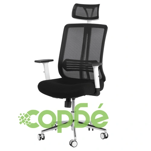 Президентски офис стол LORENA LUX - черен ➤ топ цена ➤ sorbe.bg