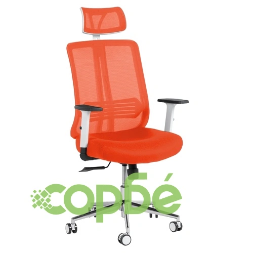 Президентски офис стол LORENA LUX - оранжев ➤ топ цена ➤ sorbe.bg