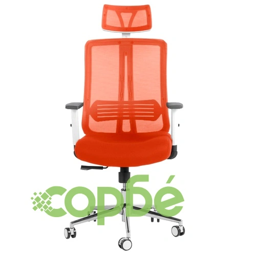 Президентски офис стол LORENA LUX - оранжев ➤ топ цена ➤ sorbe.bg