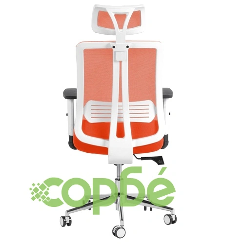 Президентски офис стол LORENA LUX - оранжев ➤ топ цена ➤ sorbe.bg