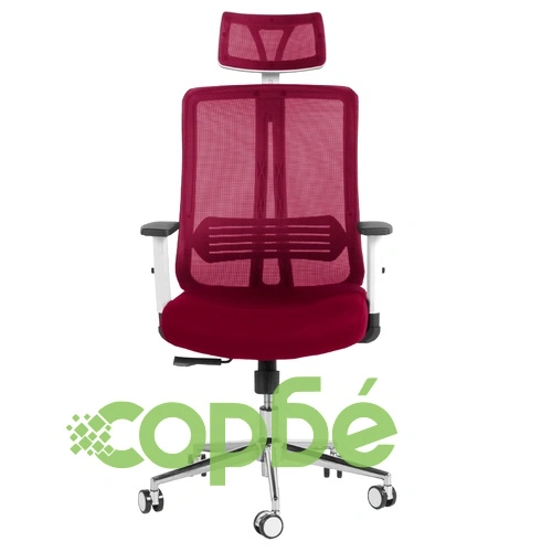 Президентски офис стол LORENA LUX - бордо ➤ топ цена ➤ sorbe.bg