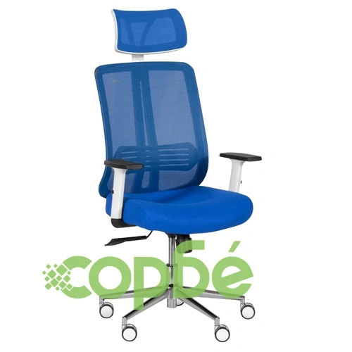 Президентски офис стол LORENA LUX - тъмносин ➤ топ цена ➤ sorbe.bg