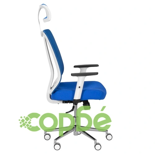 Президентски офис стол LORENA LUX - тъмносин ➤ топ цена ➤ sorbe.bg