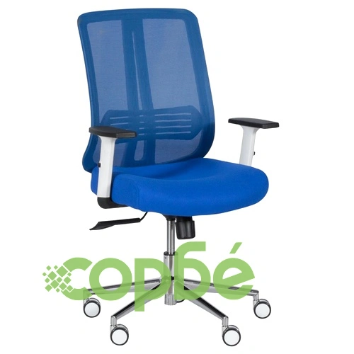 Президентски офис стол LORENA - тъмносин ➤ топ цена ➤ sorbe.bg