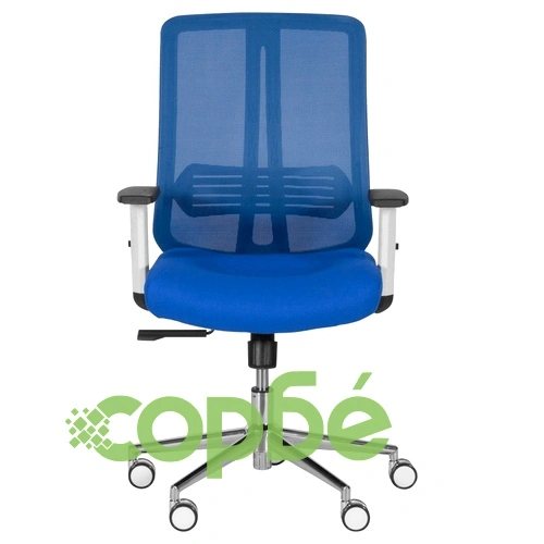 Президентски офис стол LORENA - тъмносин ➤ топ цена ➤ sorbe.bg