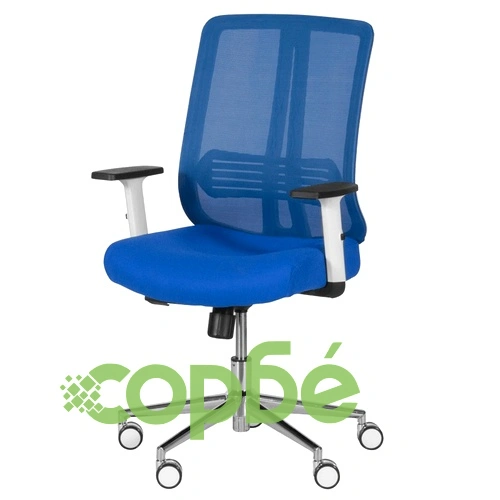 Президентски офис стол LORENA - тъмносин ➤ топ цена ➤ sorbe.bg