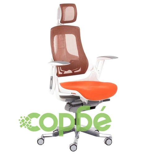 Ергономичен стол AMBRA - оранжев ➤ топ цена ➤ sorbe.bg