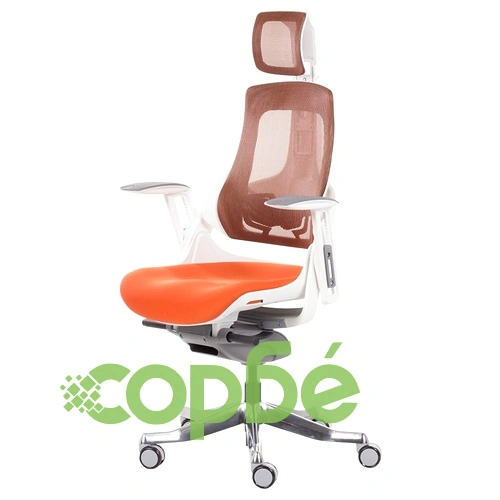 Ергономичен стол AMBRA - оранжев ➤ топ цена ➤ sorbe.bg