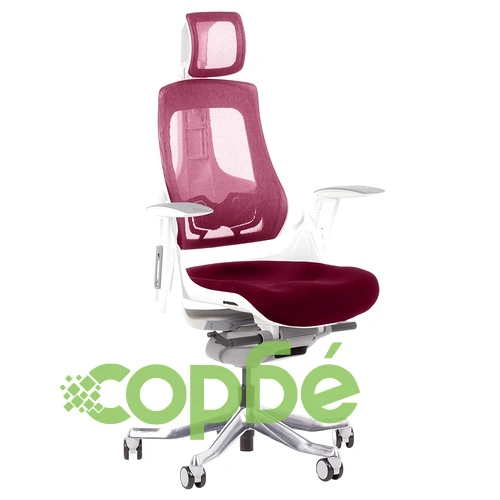 Ергономичен стол AMBRA - бургунди ➤ топ цена ➤ sorbe.bg