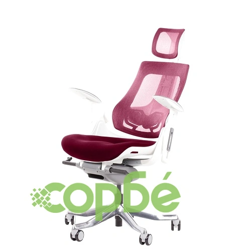 Ергономичен стол AMBRA - бургунди ➤ топ цена ➤ sorbe.bg