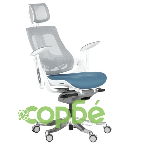 Ергономичен стол AMBRA - син ➤ топ цена ➤ sorbe.bg