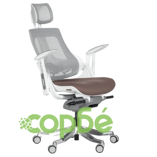 Ергономичен стол AMBRA - кафяв ➤ топ цена ➤ sorbe.bg